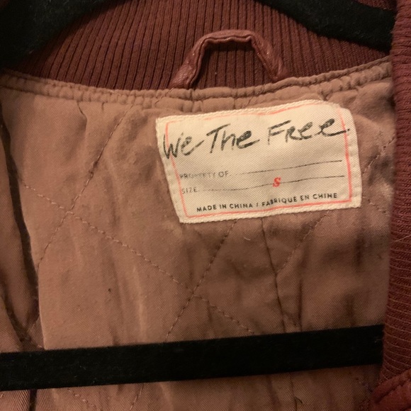 We the free snap out of it vegan bomber jacket - Picture 5 of 5